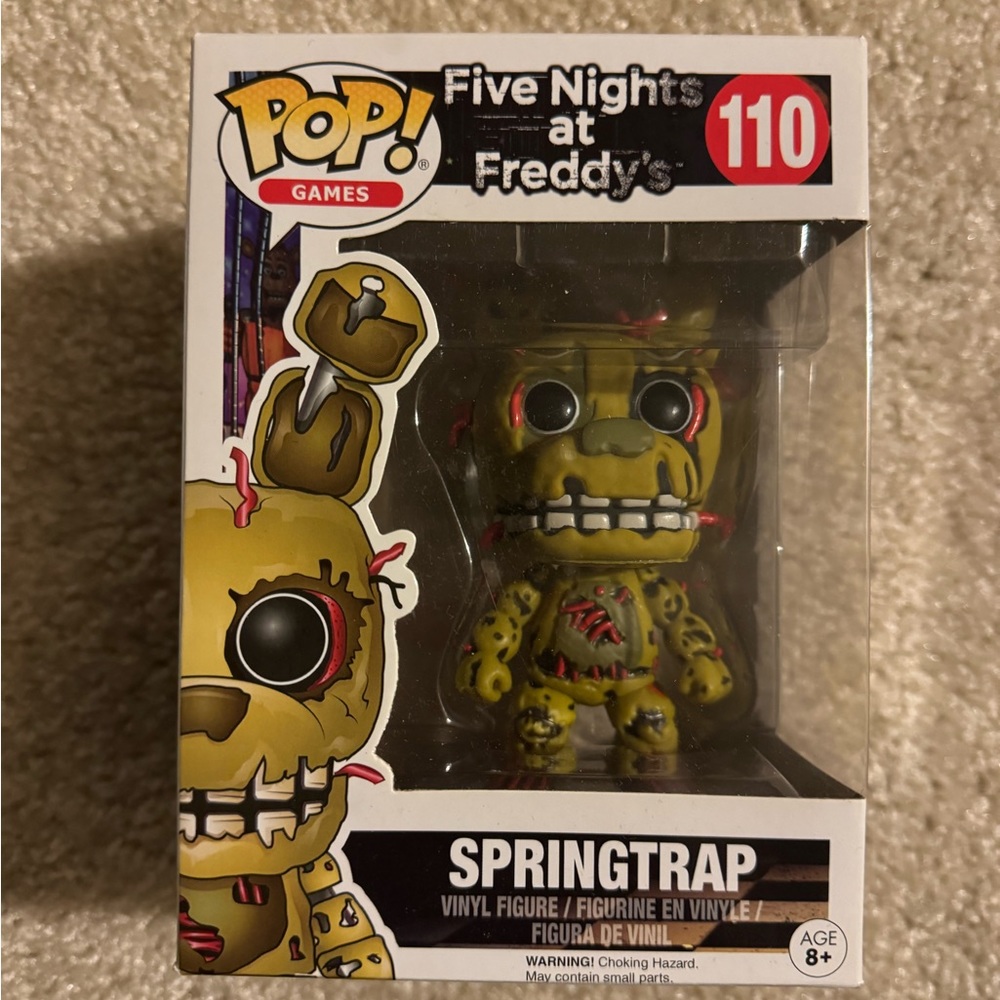 Five Nights at Freddy’s Springtrap Funko Pop